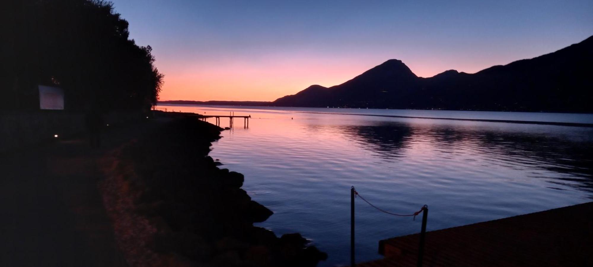 Villa Sul Lago Con Pontile Privato A Brenzone Sul Garda - Unique And Exclusive Kültér fotó